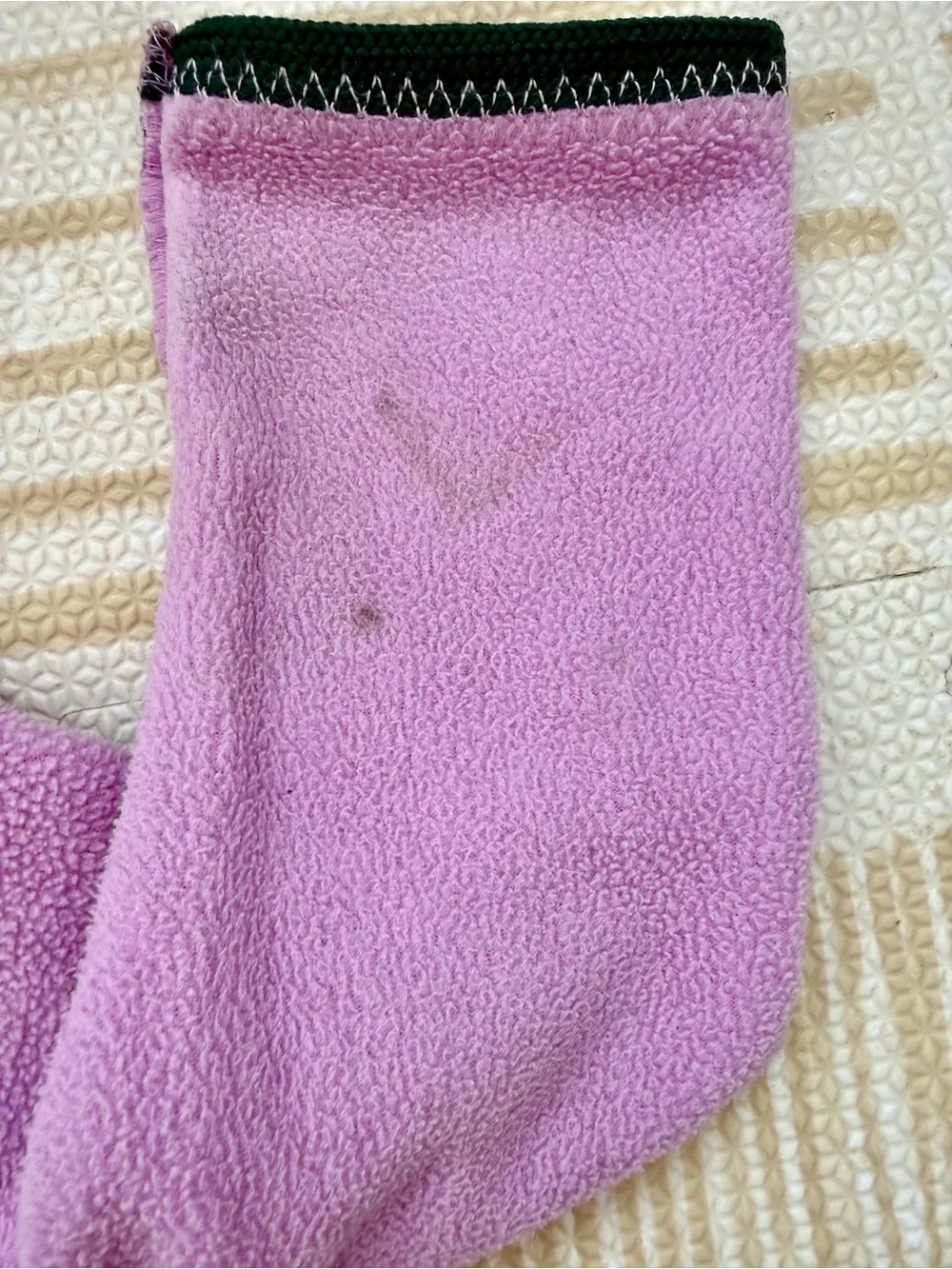 Hanna Andersson Lavender Hooded Fleece Jacket with Daisy Appliqués